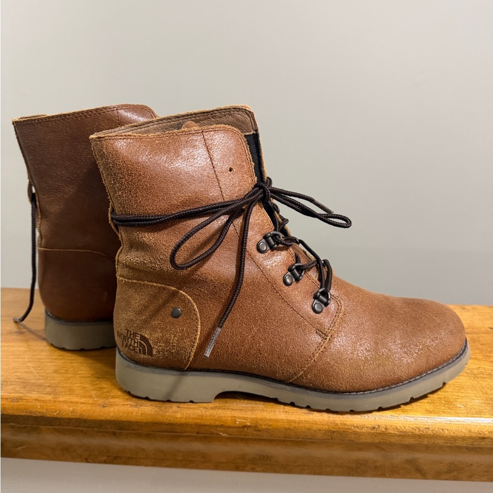 The North Face Brown Combat & Moto Boots